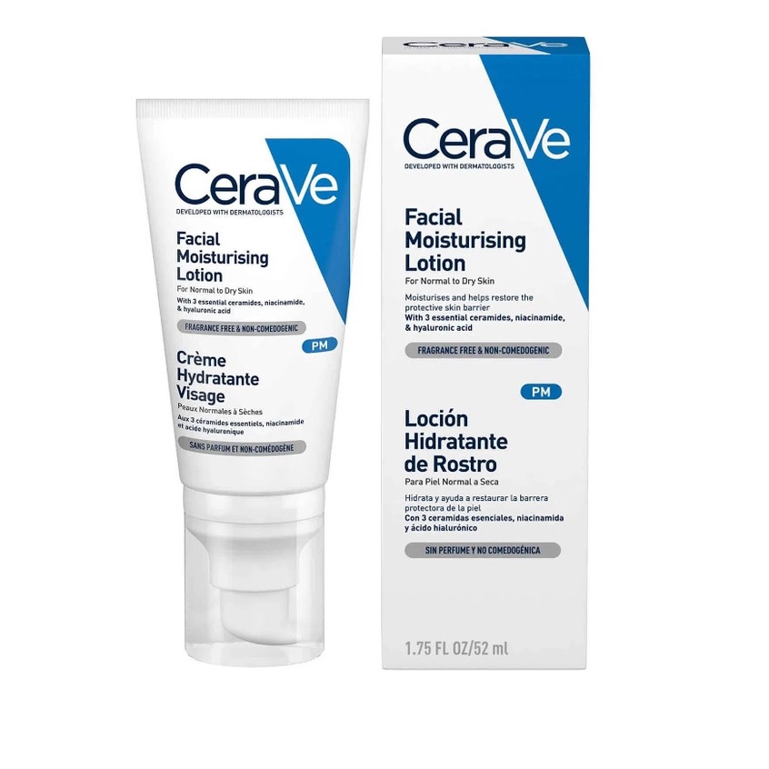 Sữa Dưỡng Ẩm Ban Đêm CeraVe Facial Moisturising Lotion PM 52ml
