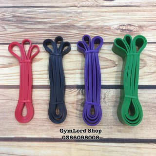 COMBO: MINIBAND + POWERBAND (Bộ 4 dây Miniband + 1 dây Powerband đỏ)