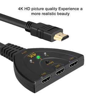 Bộ Chia Hdmi 3 Cổng Hỗ Trợ 4kx2k