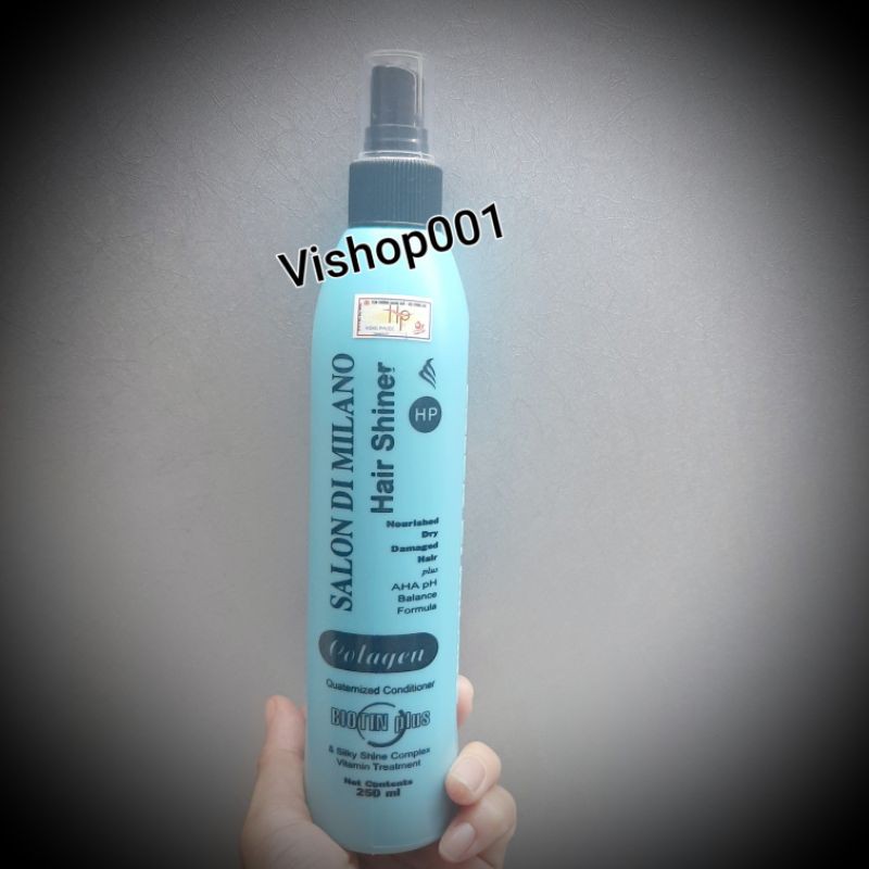 Xịt dưỡng ngăn rụng tóc chống khô xơ Salon Di Milano 250ml
