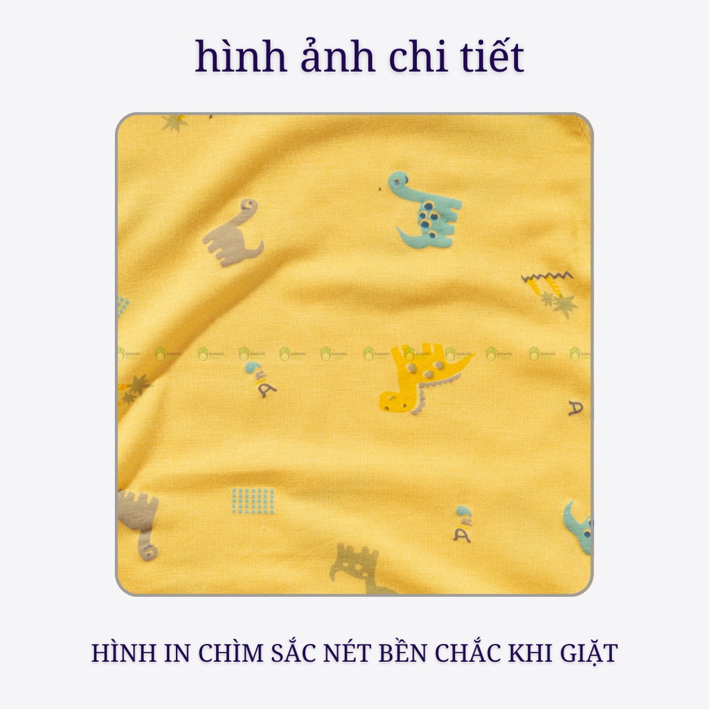 Bộ Dài Tay Cho Bé Trai, Bé Gái Vải Thun Lạnh Minky Mom Hoạ Tiết Mây Hồng, Đồ Bộ Cho Bé Mặc Nhà MKMTD2212
