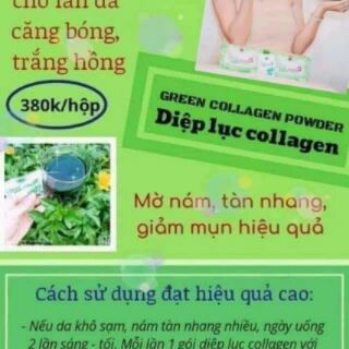 Diệp lục collagen