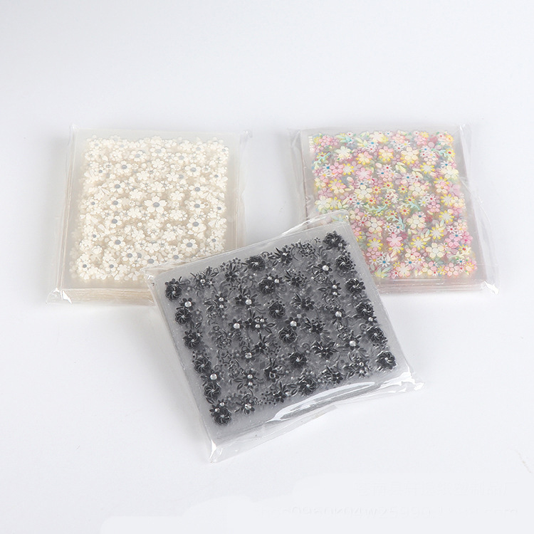 1 Tờ Sticker Dán Móng Tay Hình Bướm 3D