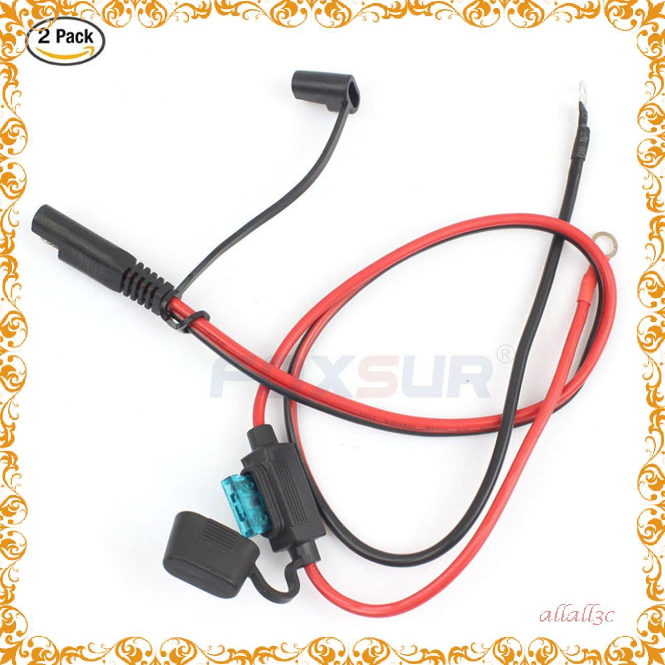 Dây Cáp Sạc Bình Ắc Quy 12v Cho Xe Máy