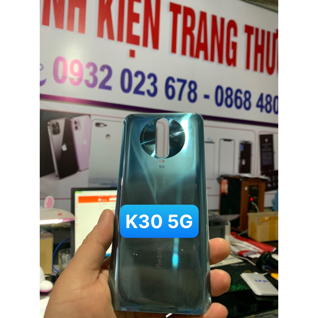 Bộ vỏ, khung xương, Kính lưng điện thoại xiaomi redmi K30 - 4G / 5G / Mi X2 hàng zin ( khay sim bên dưới, lỗ chọc trên)