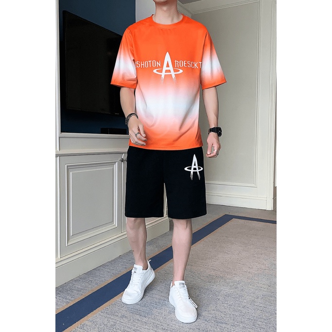 Đồ Bộ nam A loang màu chất thun lạnh cao cấp