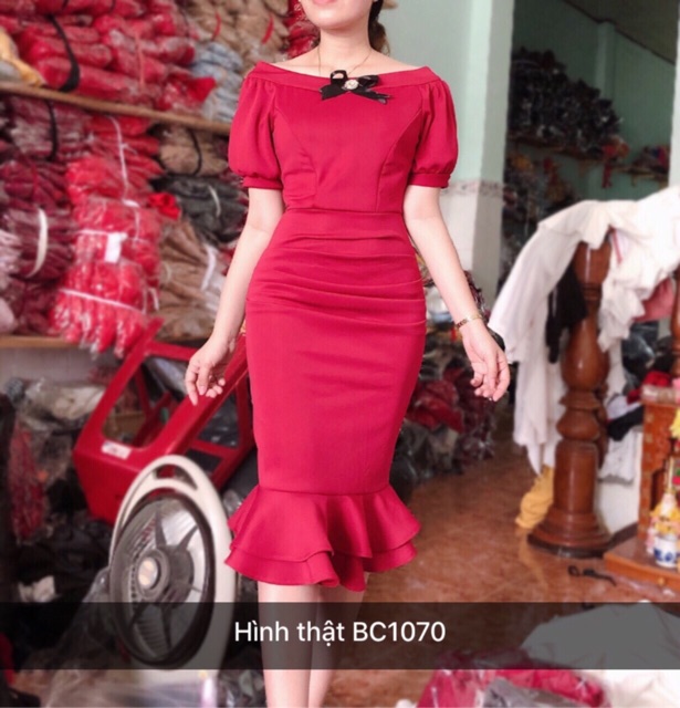 Đầm body 2 dây TRIPBLE T DRESS thun gân có dãn - Free size đến 55kg - MS37HD