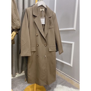 KHOÁC BLAZER DÁNG DÀI SIÊU TÂY ( có sẵn+ảnh thật) Mã 982