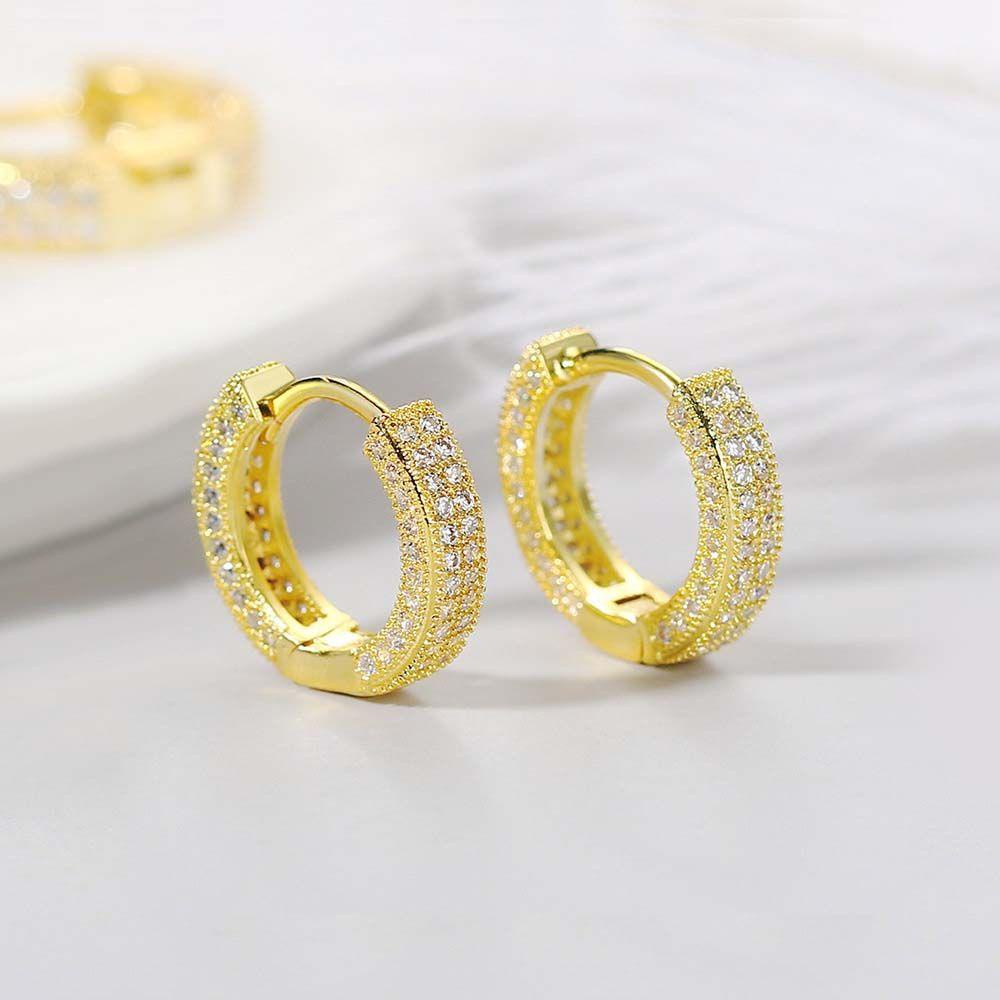 Bông Tai Dạng Vòng Tròn Thời Trang Cho Nam Và Nữ MXMUSTY|Khuyên Tai Unisex Phong Cách Hàn Quốc