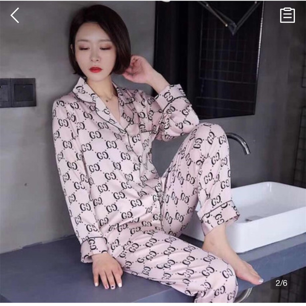 [ Rẻ Vô Địch] Bộ Đồ Ngủ Pijama Dài Tay Nam Nữ Chất Liệu Kate Thái Họa Tiết Cực Đẹp T56 | BigBuy360 - bigbuy360.vn