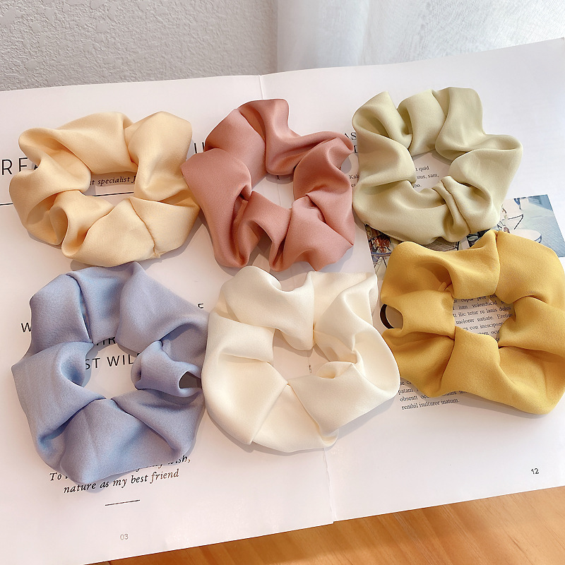 Dây Cột Tóc Kiểu Đáng Đơn Giản Phong Cách Hàn Quốc Xinh Xắn Cho Phái Nữ