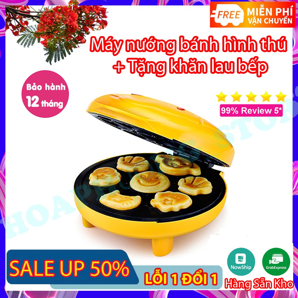 Máy nướng bánh hình thú Magic bulit [BẢO HÀNH 12 THÁNG]