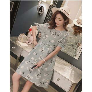 Đầm bầu có chỗ cho bé bú - DB020