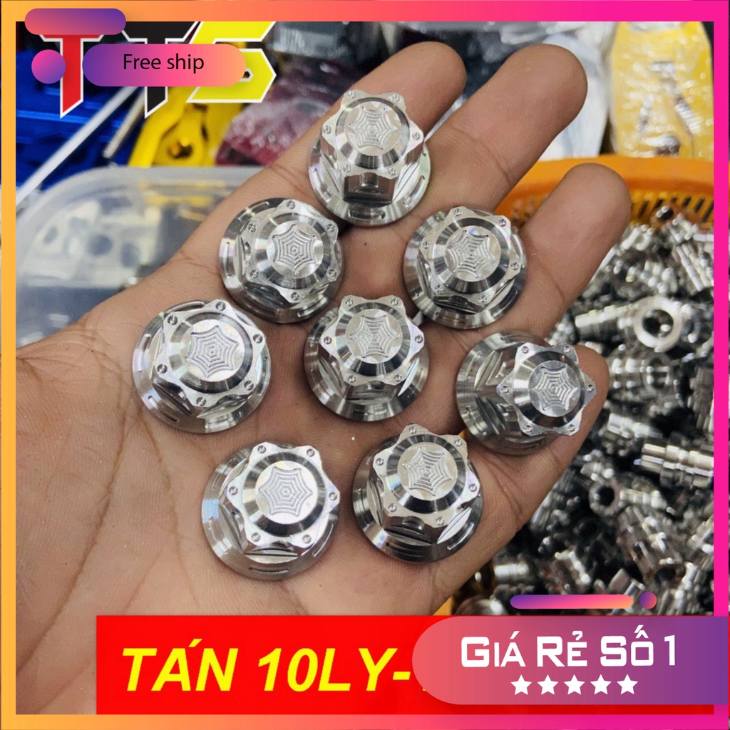HCM TÁN INOX SALAYA MẪU VÀNH TO ĐẦU BÍT SIZE 10LY, 12LY, 14LY ( BAO SÁNG BÓNG TRỌN ĐỜI ) ĐỒ CHƠI XE MÁY GIÁ SỈ