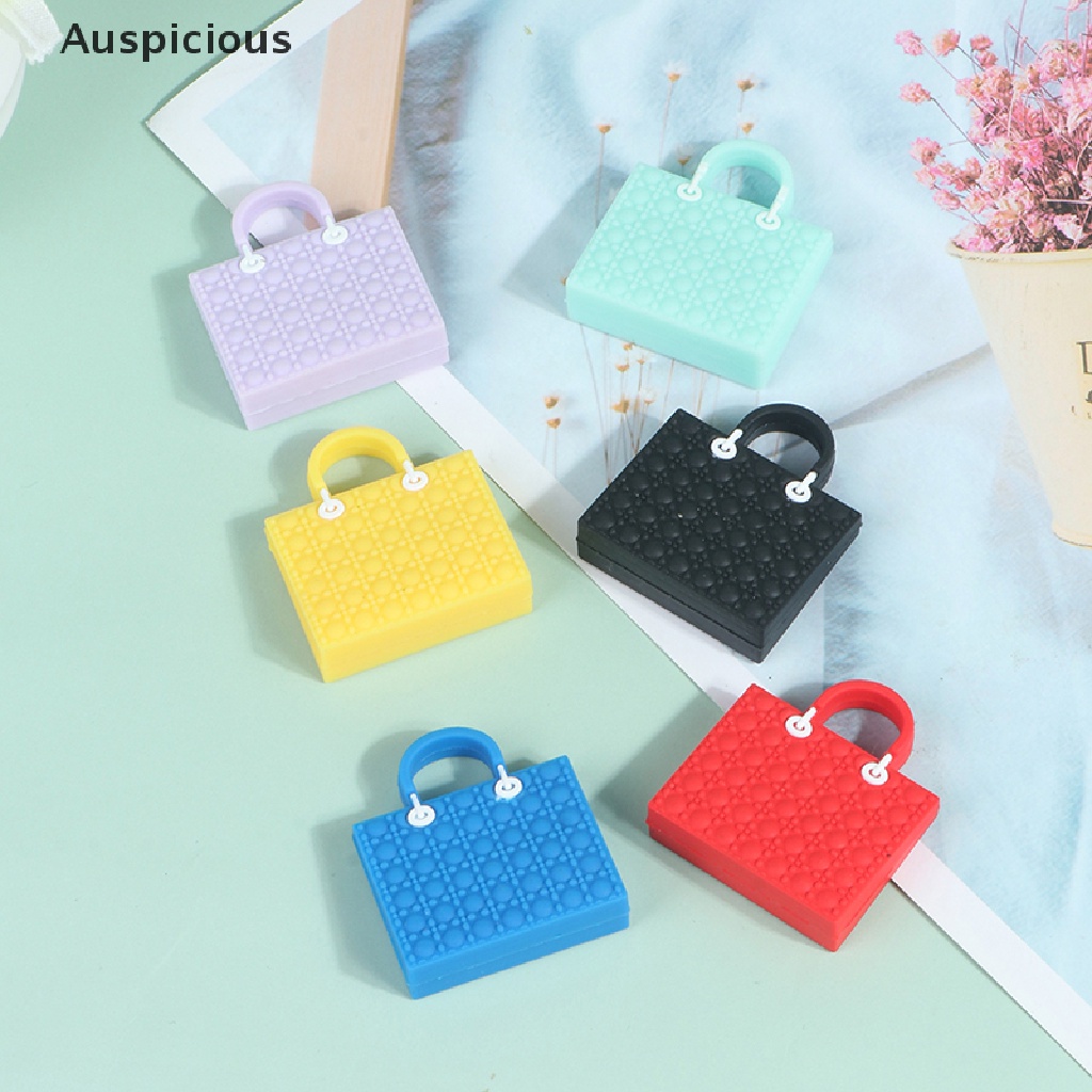 1 Túi Xách Mua Sắm Mini Trang Trí Nhà Búp Bê