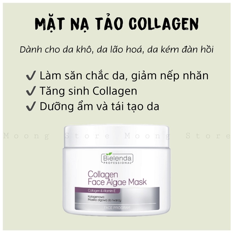 Mặt nạ tảo nâu Bielenda chuyên dùng cho spa