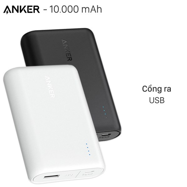 Sạc dự phòng 10.000 mAh Anker PowerCore A1263