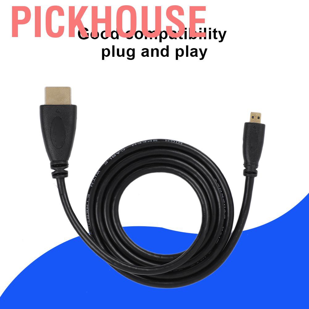 Cáp Chuyển Đổi Pickhouse Micro Sang Hdmi 1440p / 1080p / 1080i / 720p / 480p Cho Raspberry Pi 4b