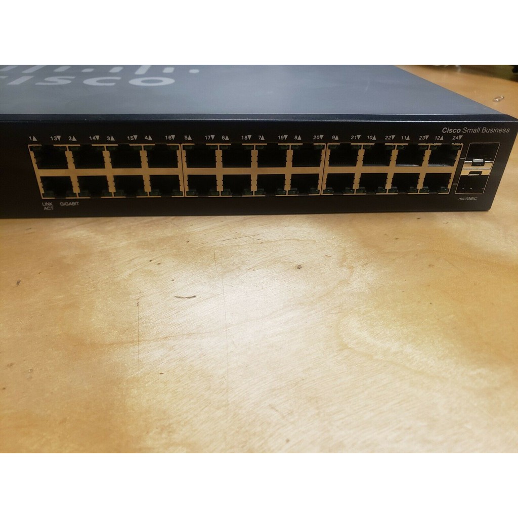 🥇🥇Thiết Bị Chuyển Mạch Cao Cấp Switch Cisco SG200-24 24 PORT GIGABIT