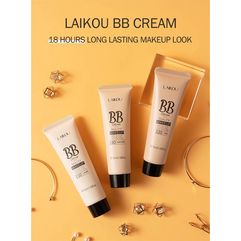 (Hàng Mới Về) Kem Nền Bb Laikou Che Khuyết Điểm 18 Giờ Chống Nước Làm Sáng Da Lâu Trôi | BigBuy360 - bigbuy360.vn