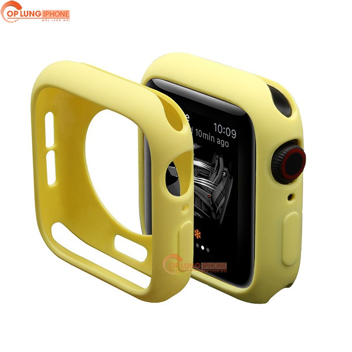 Ốp Silicon Apple Watch - Case Bảo Vệ cho Apple Watch - Đủ 38mm, 40mm, 42mm, 44mm Silicone iWatch Series 4/3/2/1