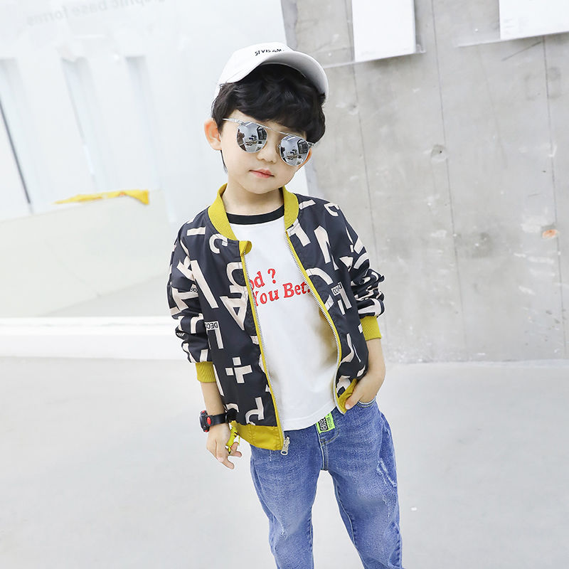Áo khoác 2 mặt thời trang mùa xuân cho bé trai