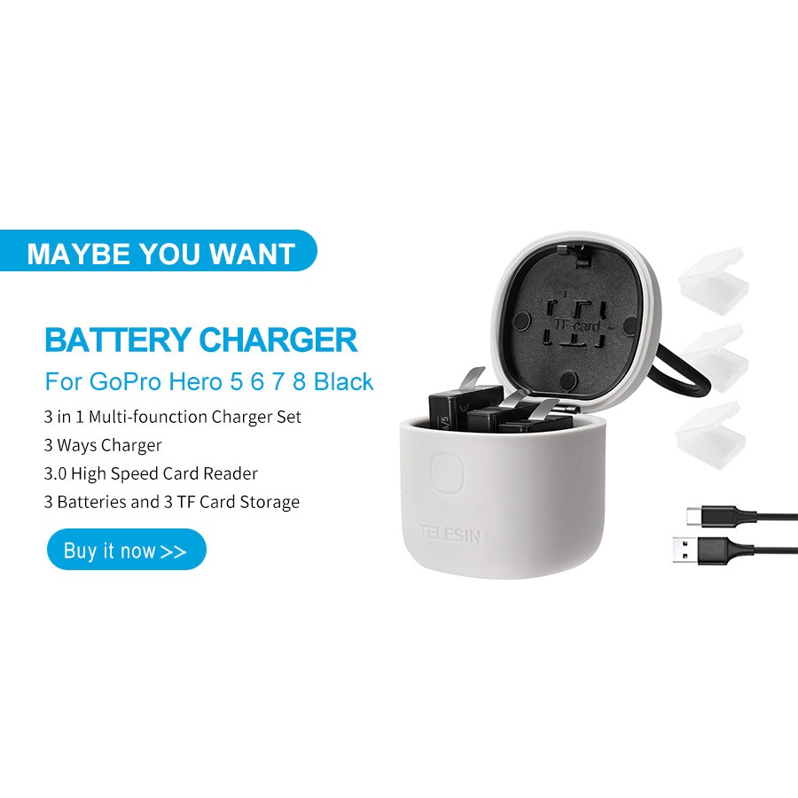 Kẹp cố định máy ảnh GoPro Hero10 9 8 7 6 5 Black Osmo Action Insta360 ONE R