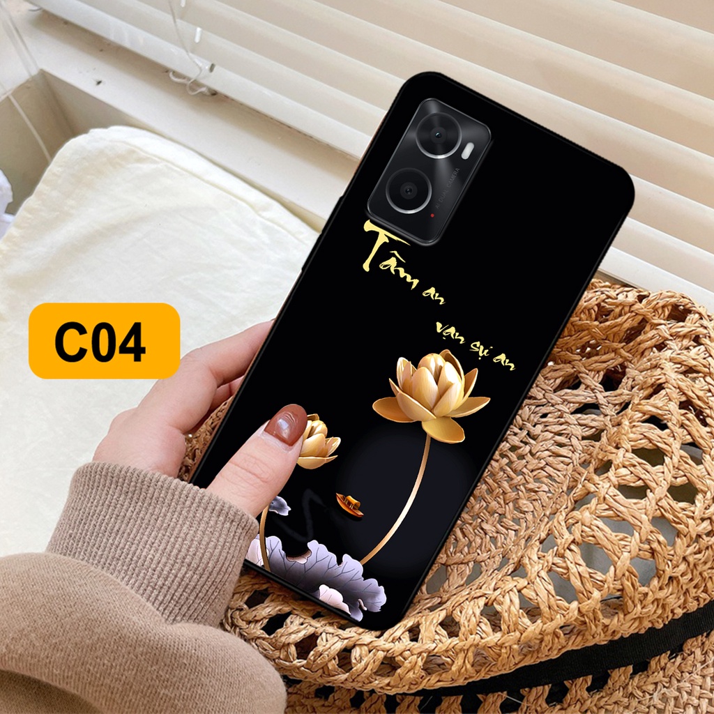 Ốp lưng Oppo A36 - Oppo A76 in hình phong cách chữ thư pháp cha mẹ, tài lộc