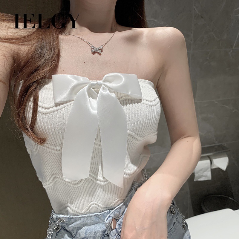 Áo ống IELGY với thiết kế quấn ngực bên trong kiểu Pháp cho nữ vào mùa hè