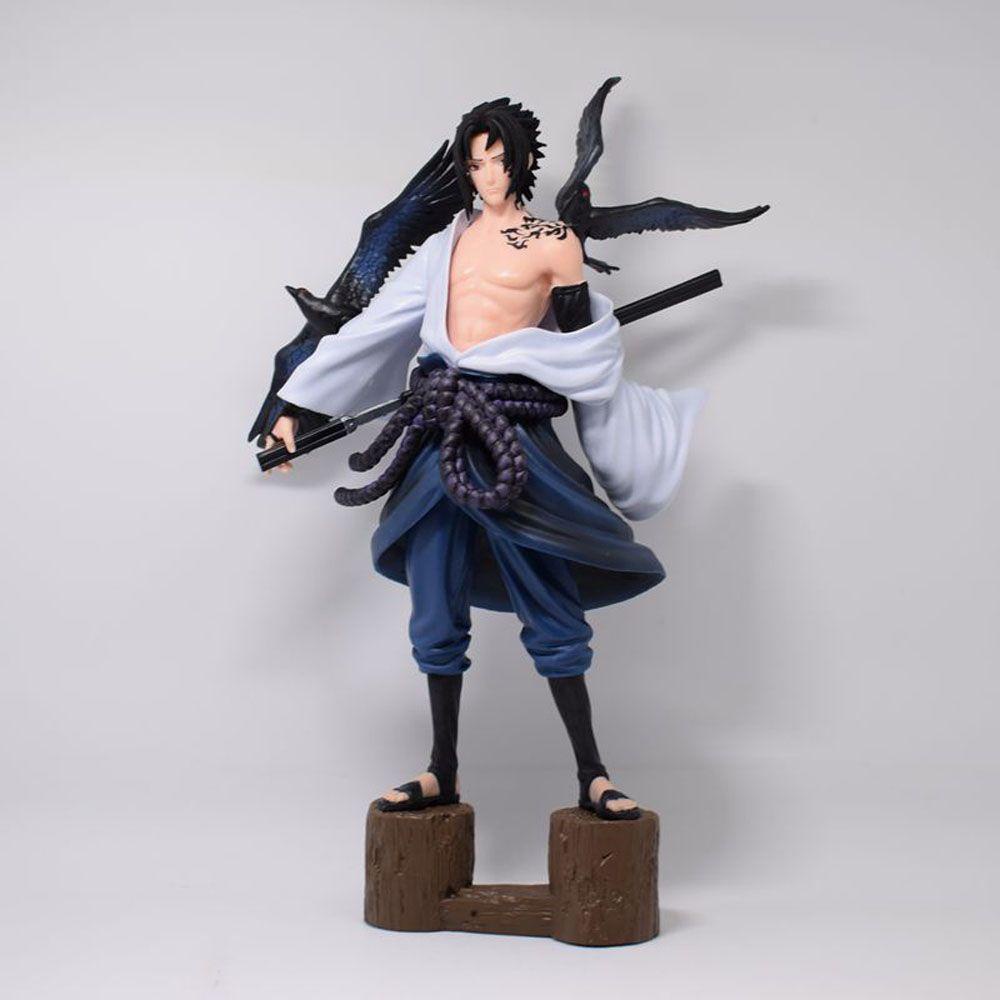 Mô Hình Nhân Vật Uchiha Sasuke Trong Naruto 28CM REBUY1