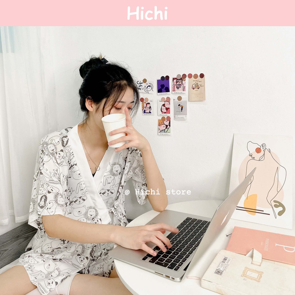 đồ ngủ nữ thời trang yukata siêu cute - hichi Store - A001 | BigBuy360 - bigbuy360.vn