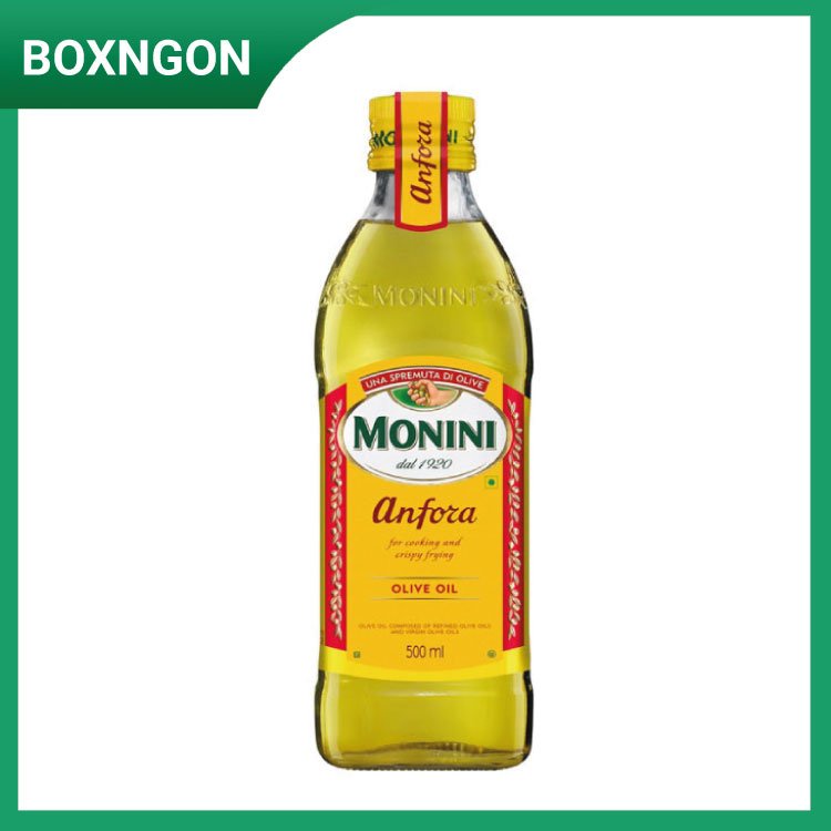 Dầu Ô Liu Monini Anfora 500 ml