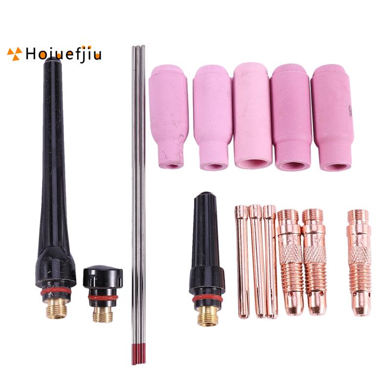 Set 17 đầu hàn điện cực cho máy hàn Wp-17/ 18/ 26 Tig