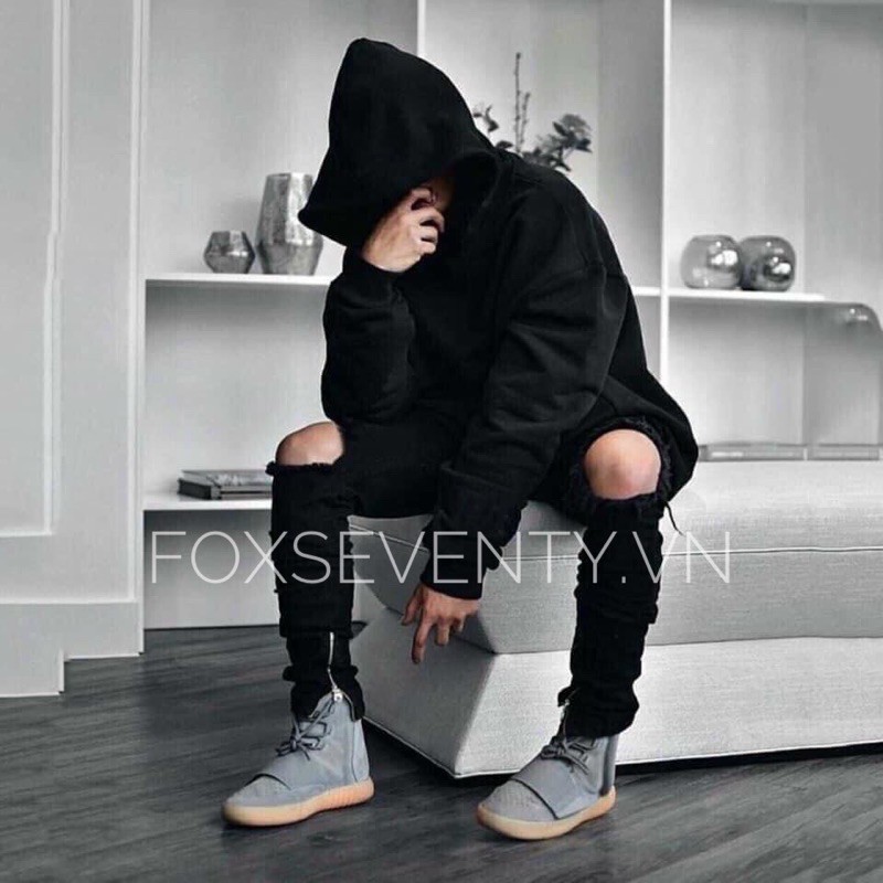 Quần Jean Đen Rách Gối Có Khóa Zip | BigBuy360 - bigbuy360.vn