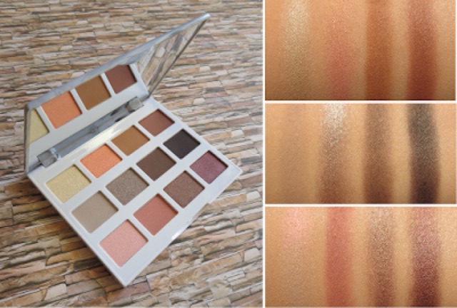 Bảng màu mắt BH Cosmetics Marble Collection - Warm Stone - 12 Color Eyeshadow Palette