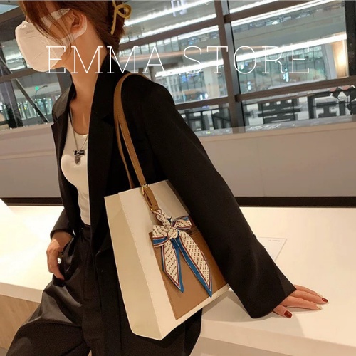 Túi kẹp nách nữ tote dựng vừa A4 dáng công sở phong cách Hàn Quốc + TẶNG KÈM VÍ VÀ KHĂN LỤA