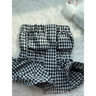 (SẴN) Áo quây kẻ sexy