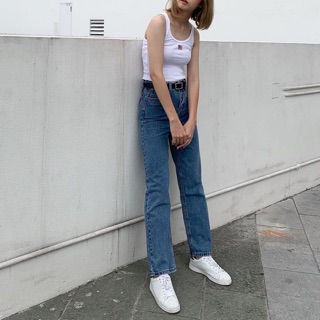 Straight Jeans Q1284ti