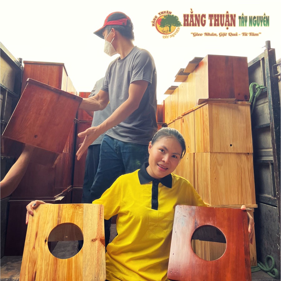 Combo Ghế Gỗ Thông Tự Nhiên Và Túi Xông Phụ Khoa Sét 12-24 Gói