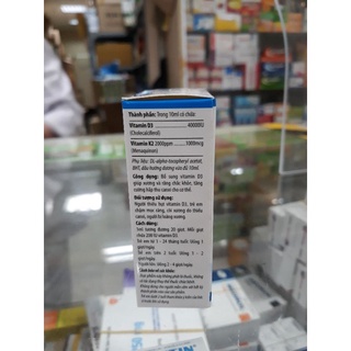 Bluevit vitamin d3 k2