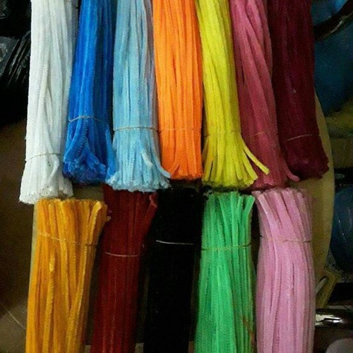 30 Kẽm nhung, kẽm kim tuyến dùng để uốn tạo hình , trang trí, nhiều màu