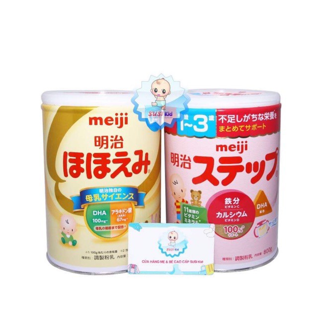 Sữa bột Meiji nội địa Nhật cho bé 800g date 2021
