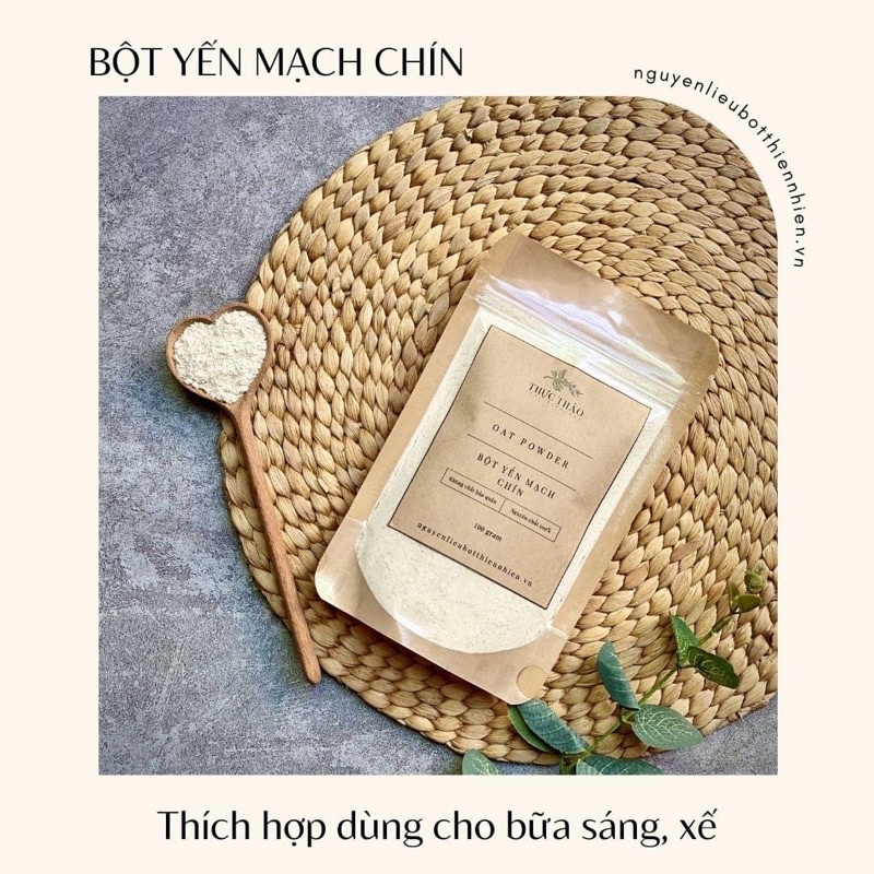 Bột Yến Mạch Nguyên Chất Dùng Để Ăn Uống