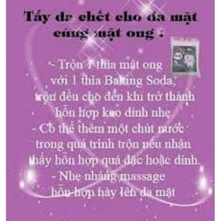 Baking Soda Bạc Hà Trắng Răng 50G