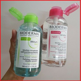 [SALE CỰC SỐC] Nước tẩy trang BIODERMA Sensibio H2O Pháp Nắp Nhấn [CHÍNH HÃNG]
