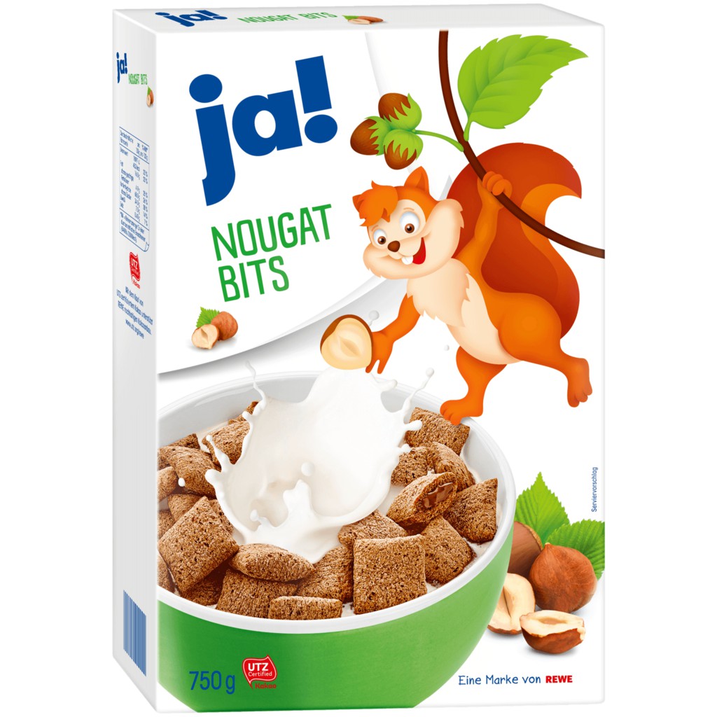 Ngũ cốc Socola nhân Hạt dẻ Ja! ĐỨC