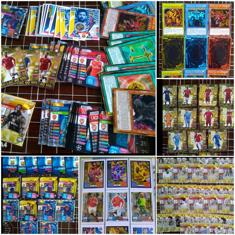 Thẻ cầu thủ câu lạc bộ 100 2016/17 UCL size Poca Match Attax thẻ in custom ST STORE CARD