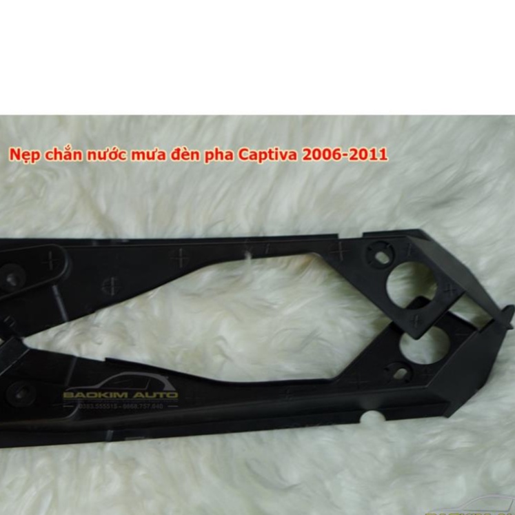 Nẹp chắn nước đèn pha Chevrolet Captiva C100, chính hãng GM, bên tài  mới