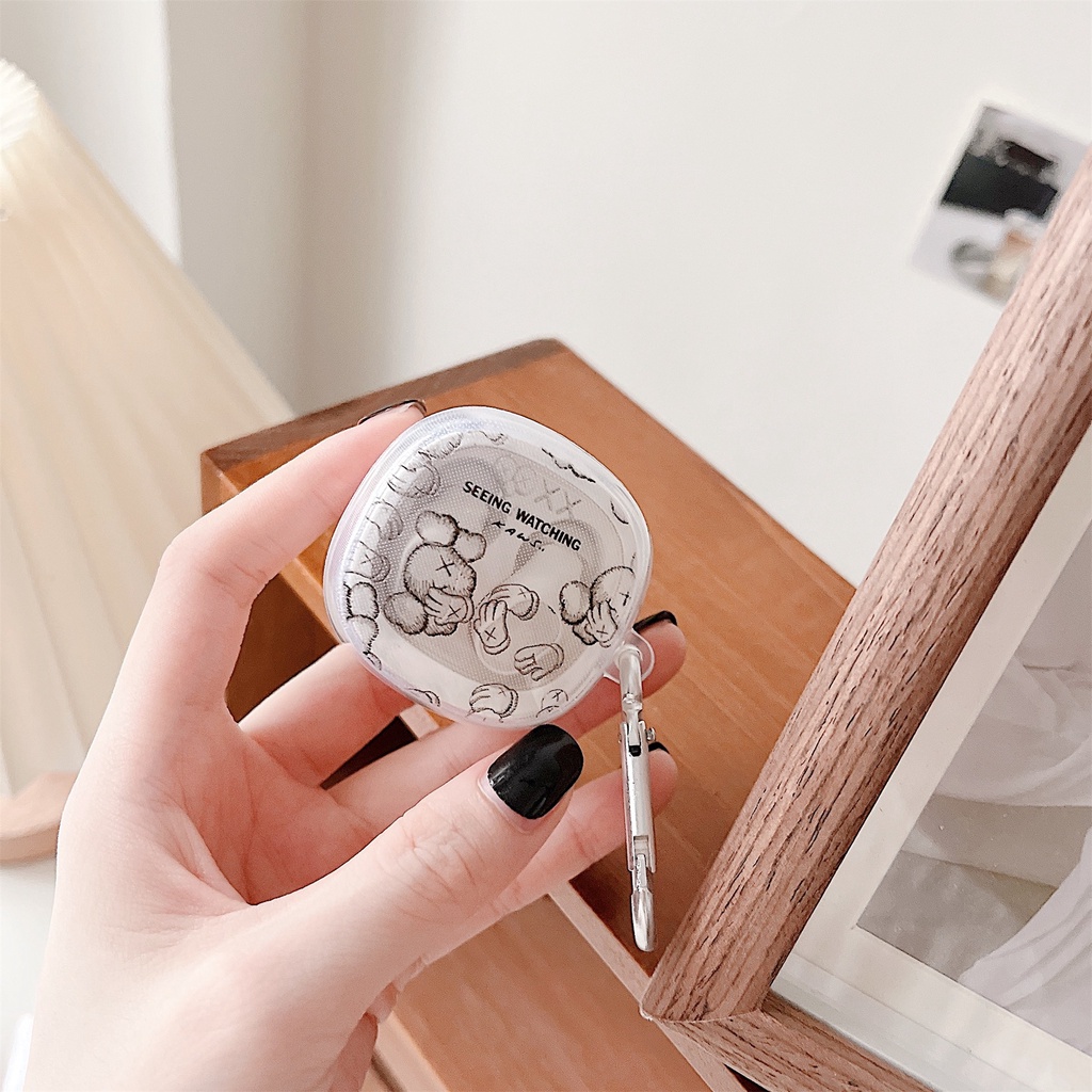 Vỏ TPU Mềm Trong Suốt Bảo Vệ Hộp Sạc Tai Nghe Không Dây Baseus Bowie WM02 TWS