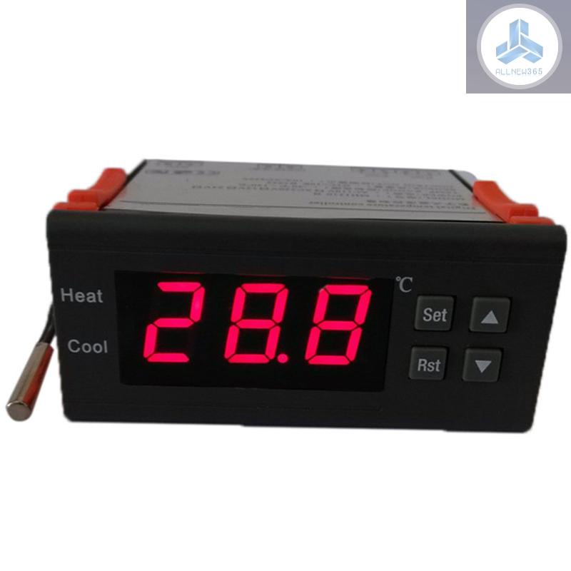 Bộ Điều Khiển Nhiệt Độ Kỹ Thuật Số 10A 12V -40°C Đến 120°C Với Cảm Biến VN26